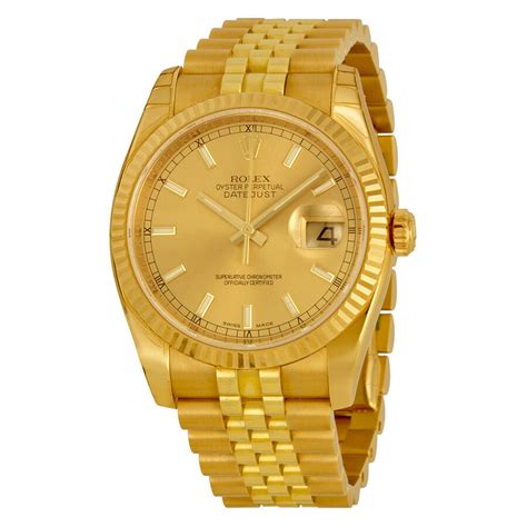 rolex gold mens|all gold Rolex men's.